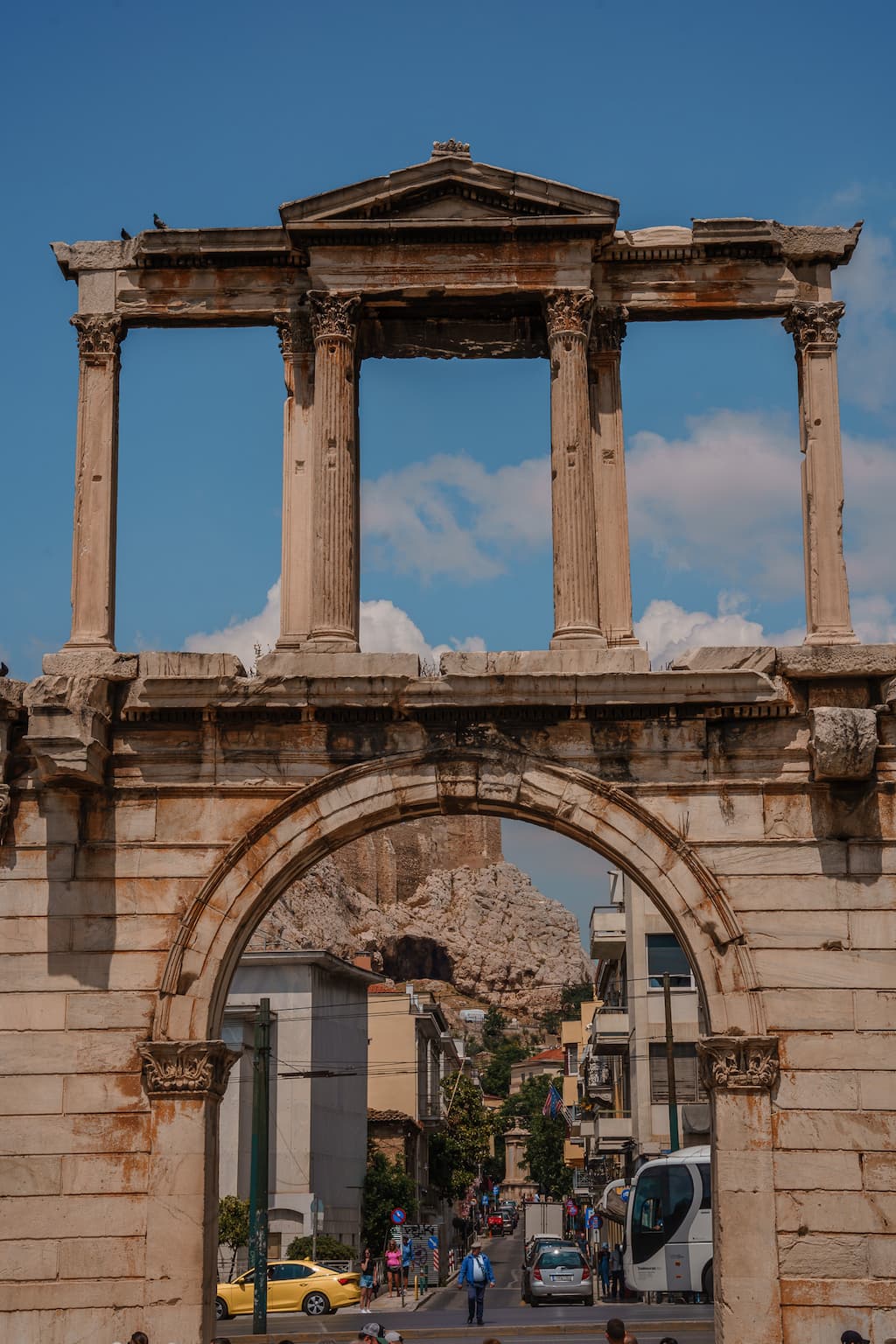 Hadrian's arch Athens 