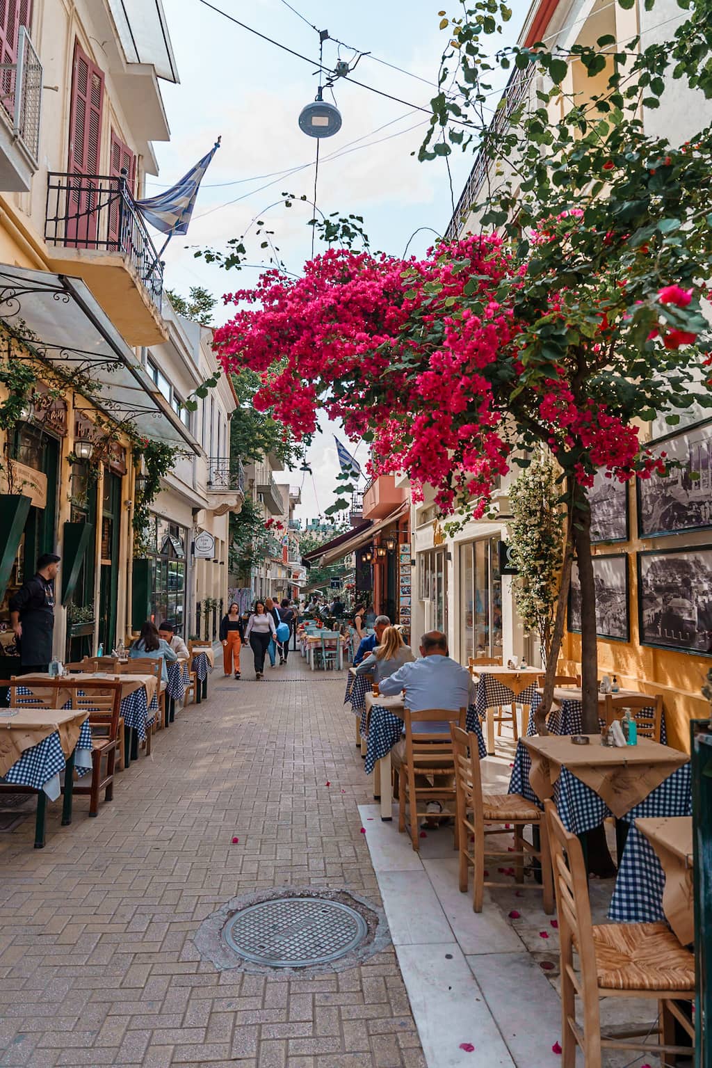 The streets of Psyri Athens