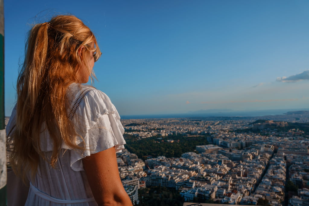 Going up the Mount Lycabettus is a top position on the athens 4 days itinerary.
