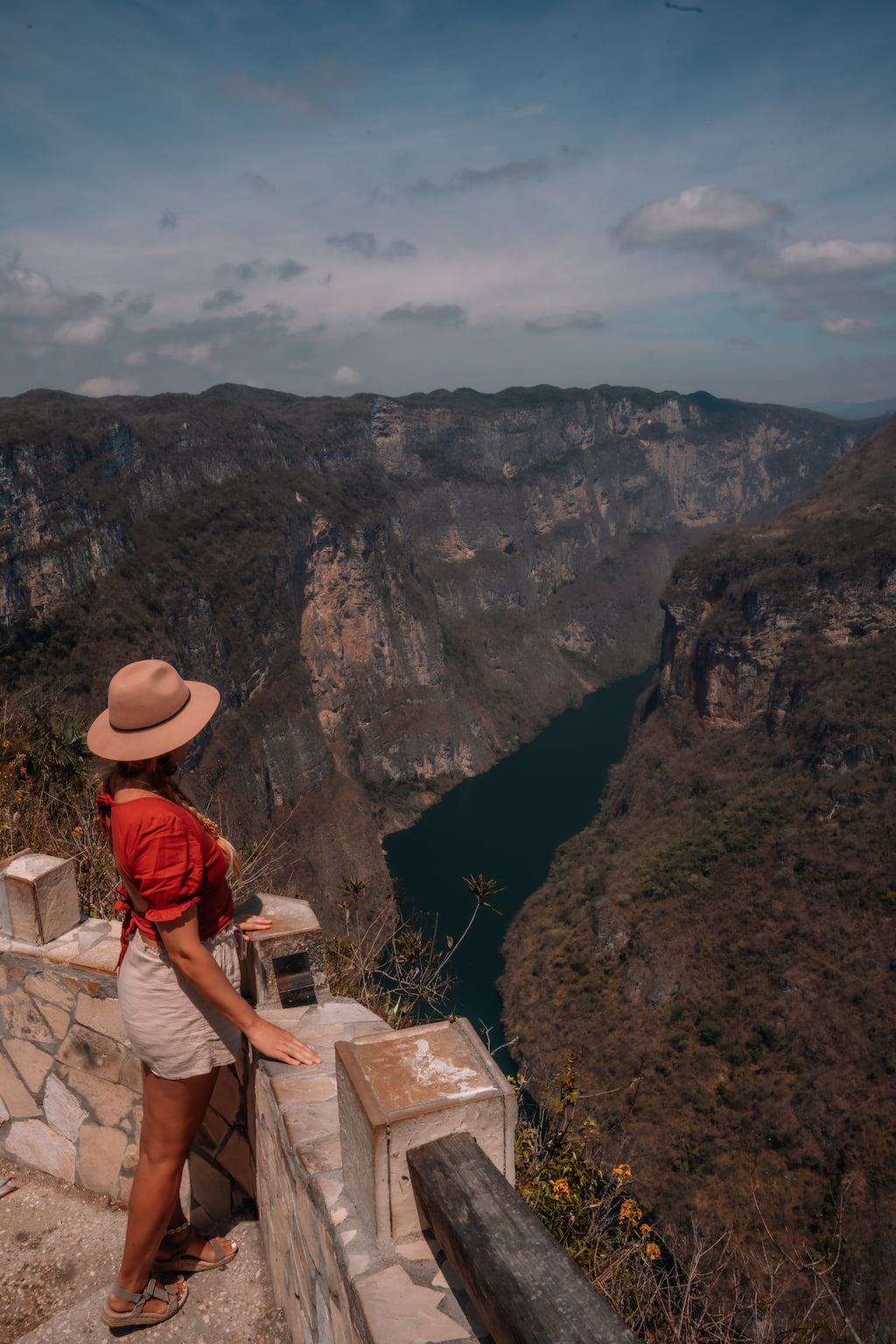 Sumidero Canyon from San Cristobal as part of 3 weeks in Mexico Itinerary.